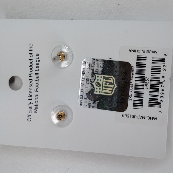 Atlanta Falcons BaubleBar Statement Stud Earrings - Picture 6 of 6